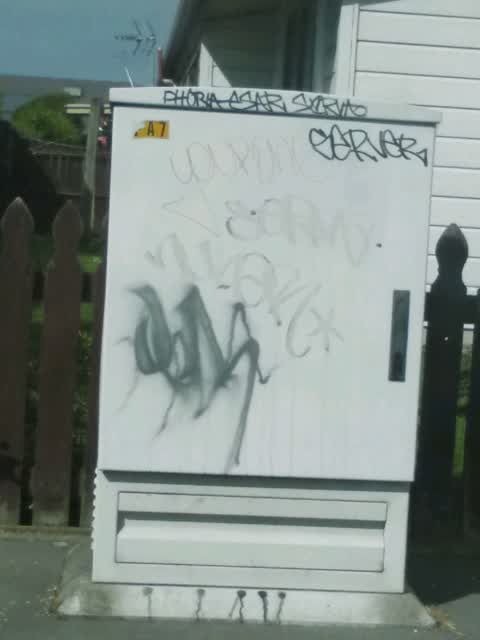 Graffiti, a report photo