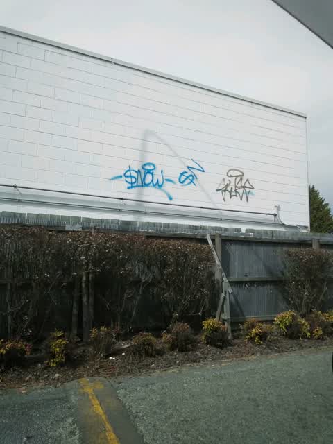 Graffiti, a report photo