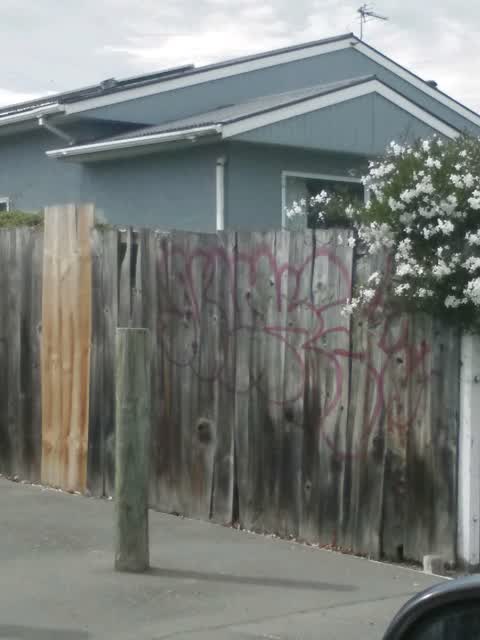Graffiti, a report photo