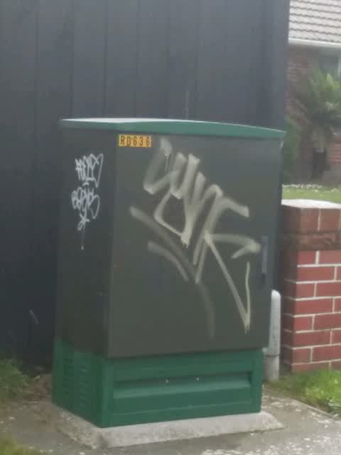Graffiti, a report photo