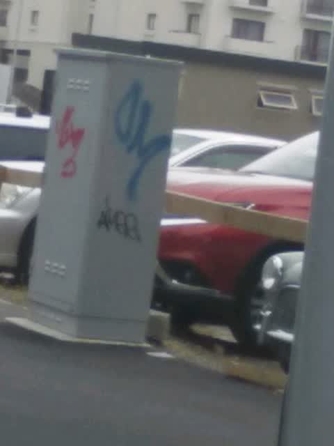 Graffiti, a report photo