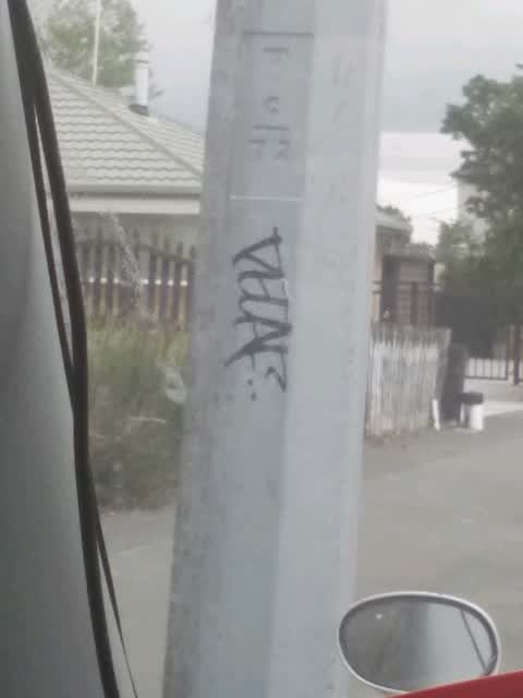 Graffiti, a report photo