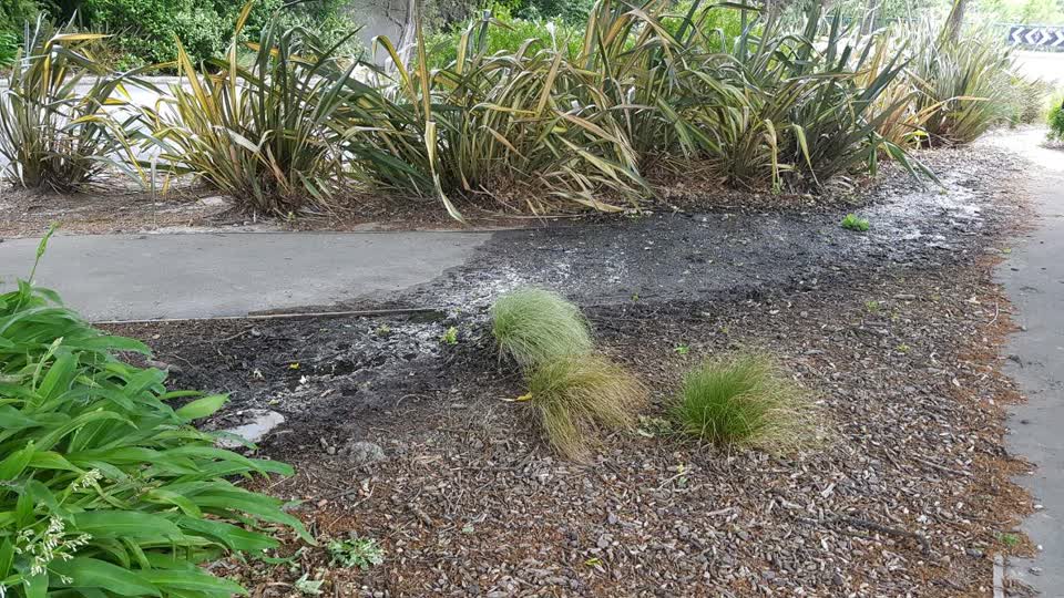 The photograph attached to this water supply report