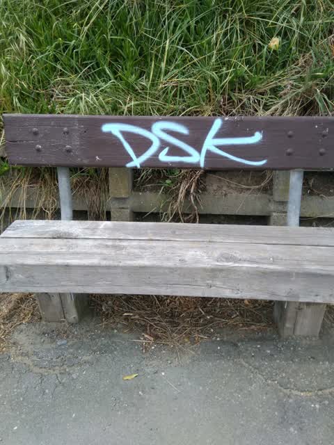 Graffiti, a report photo