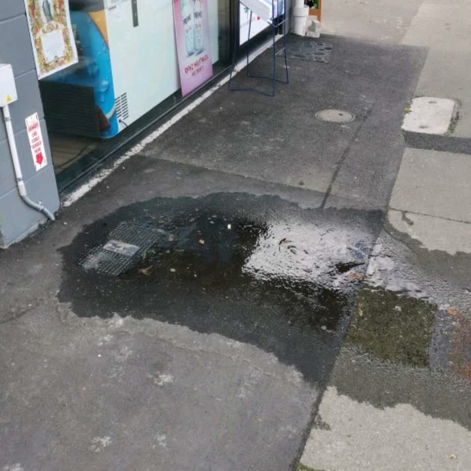 The photograph attached to this water supply report