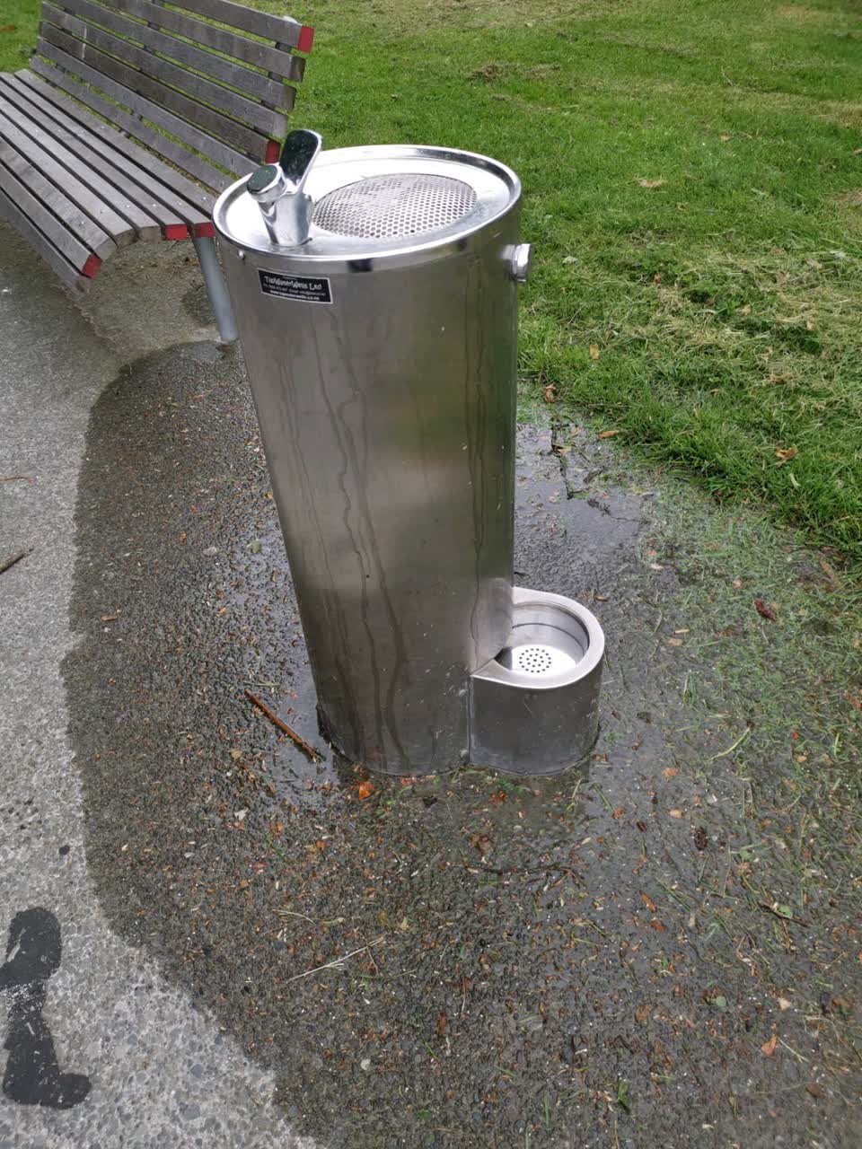 The photograph attached to this water supply report