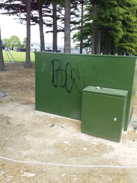 Graffiti, a report photo