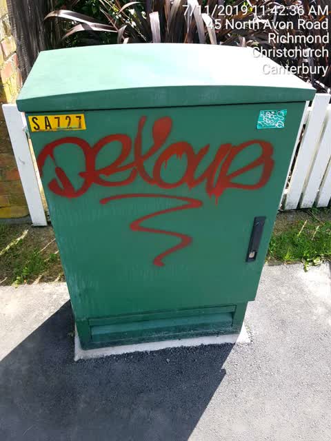 Graffiti, a report photo