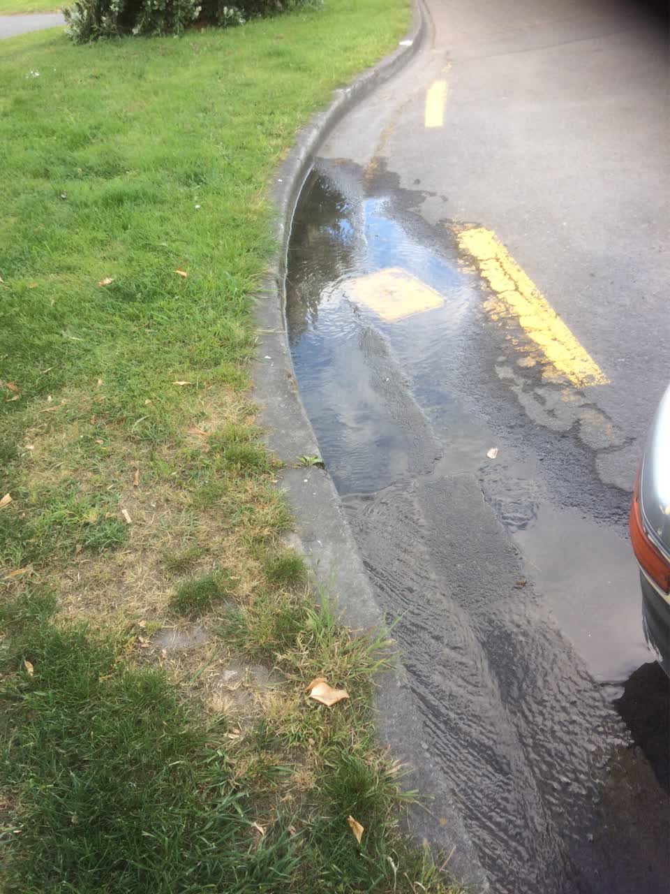 The photograph attached to this water supply report