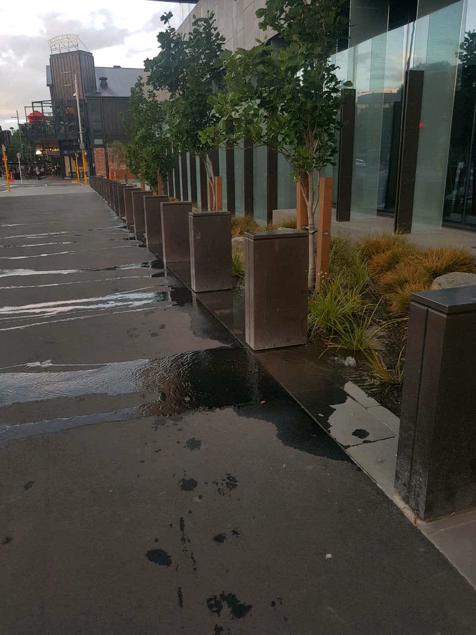 The photograph attached to this water supply report