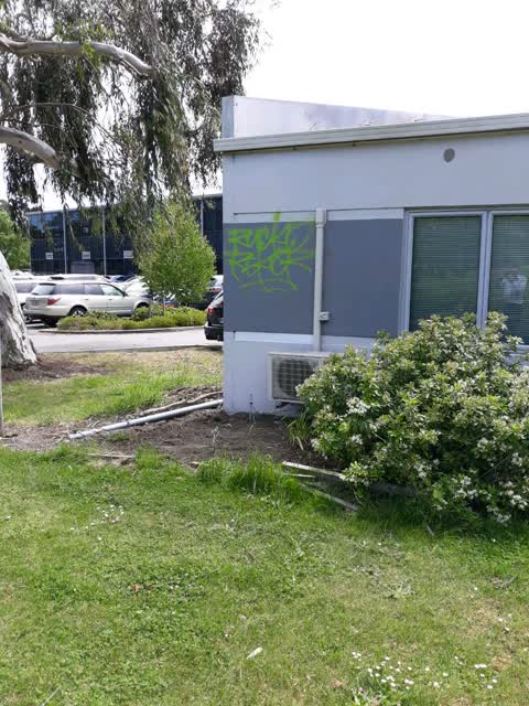 Graffiti — a report photo