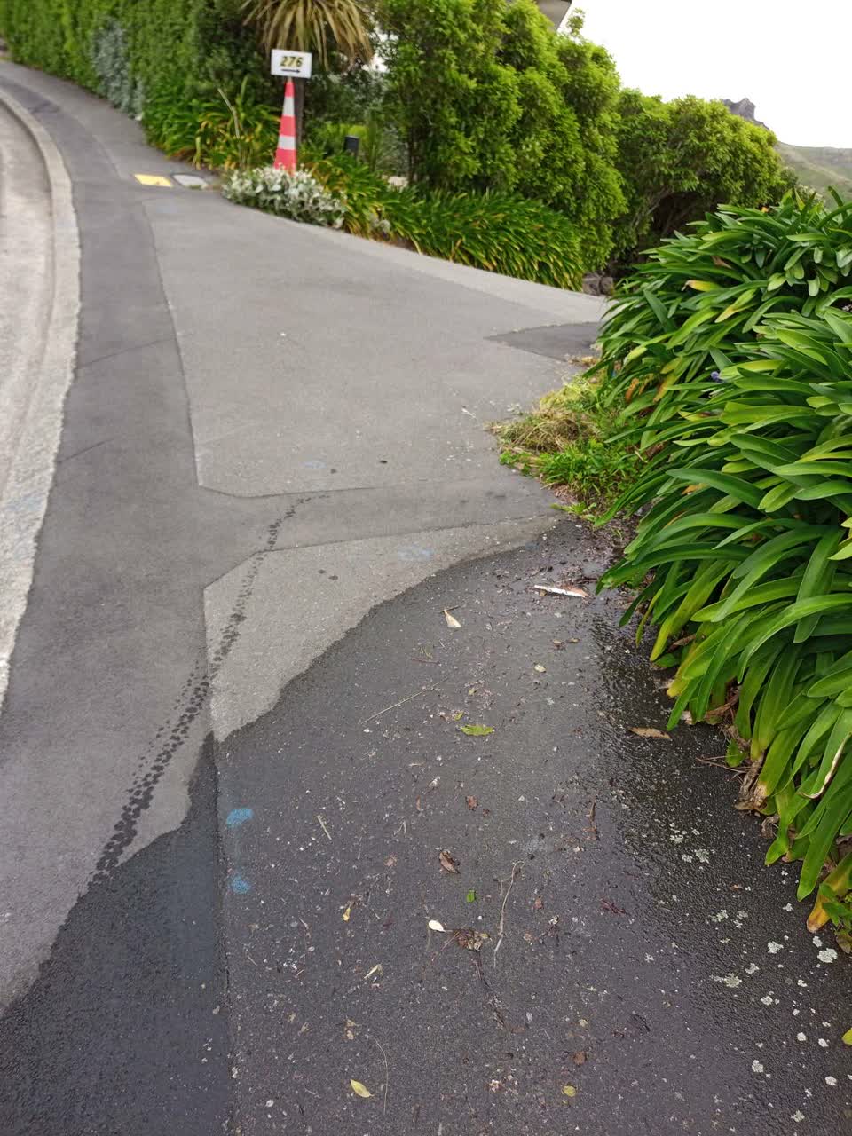 The photograph attached to this water supply report