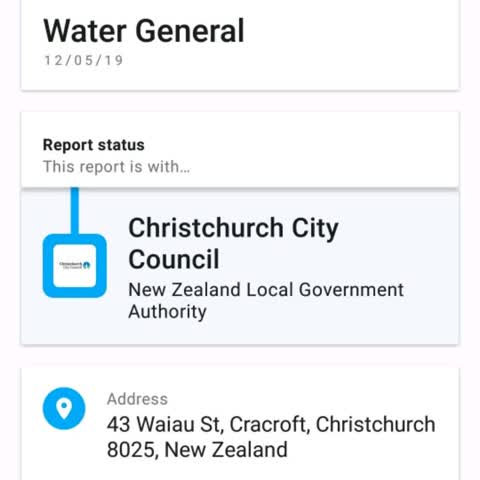 Water Supply, a report photo