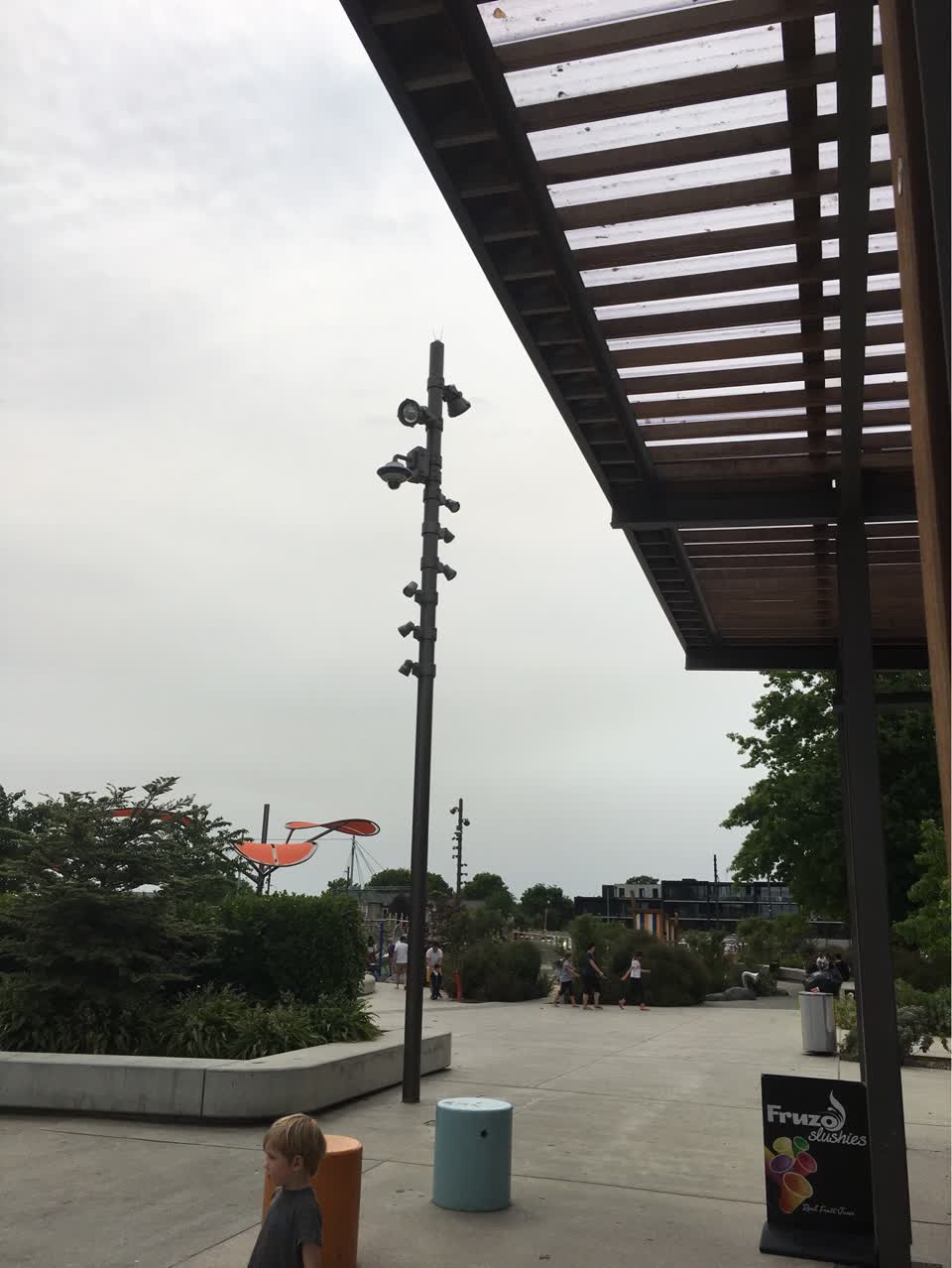 The photograph attached to this parks report