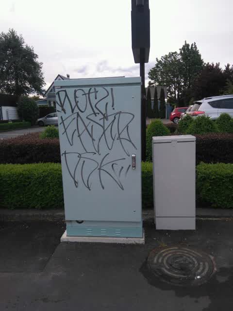 Graffiti, a report photo