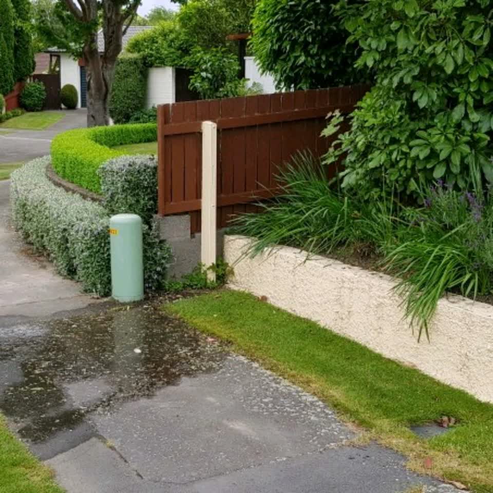 The photograph attached to this water supply report