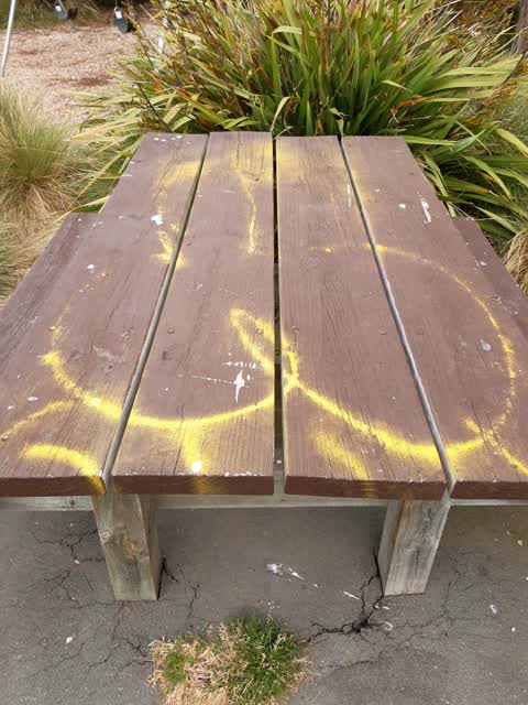Graffiti, a report photo