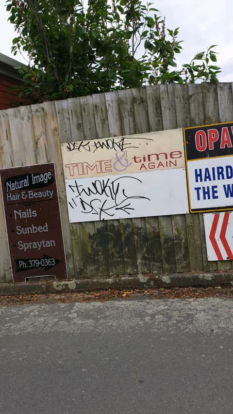 Graffiti, a report photo