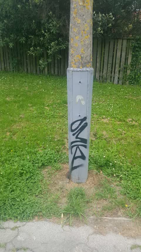 Graffiti, a report photo