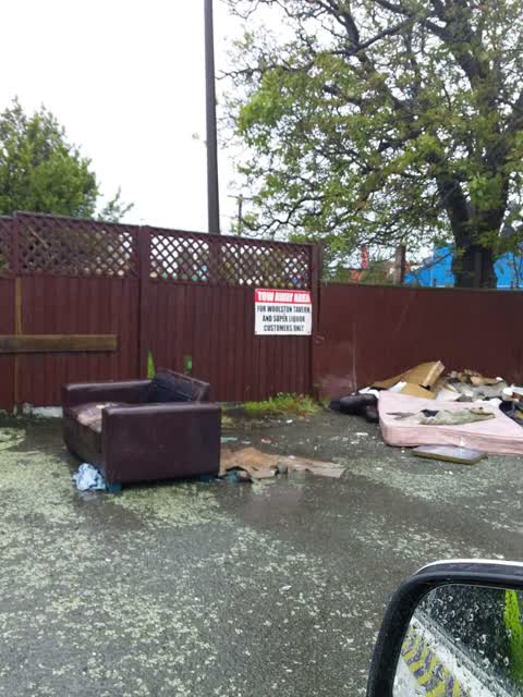 Rubbish/Recycling — a report photo