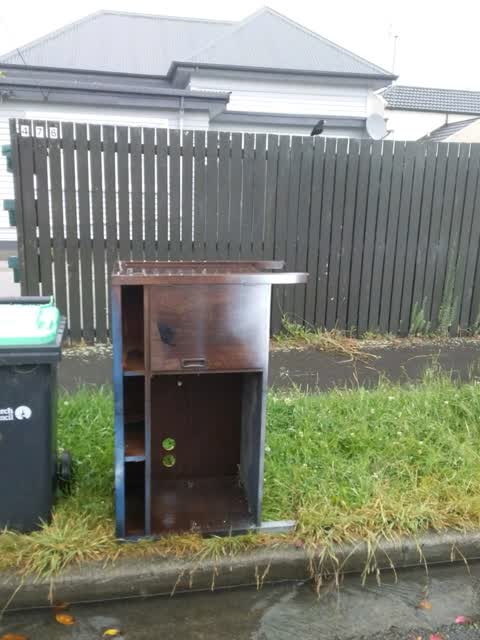 Rubbish/Recycling, a report photo