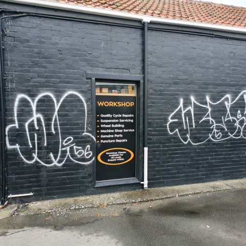 Graffiti — a report photo