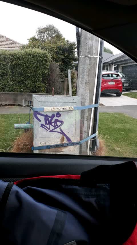 Graffiti, a report photo