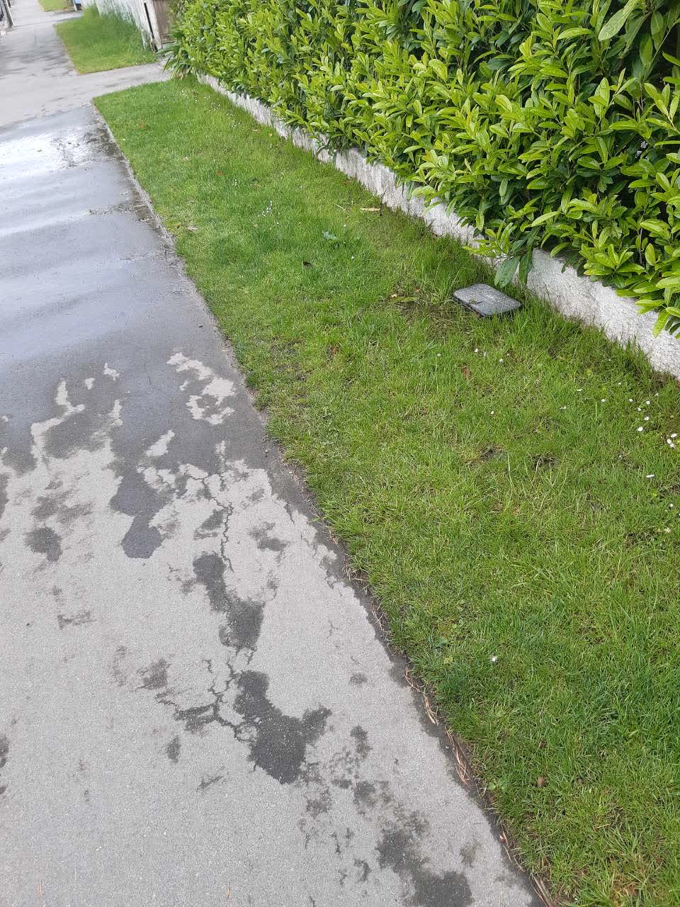 The photograph attached to this water supply report