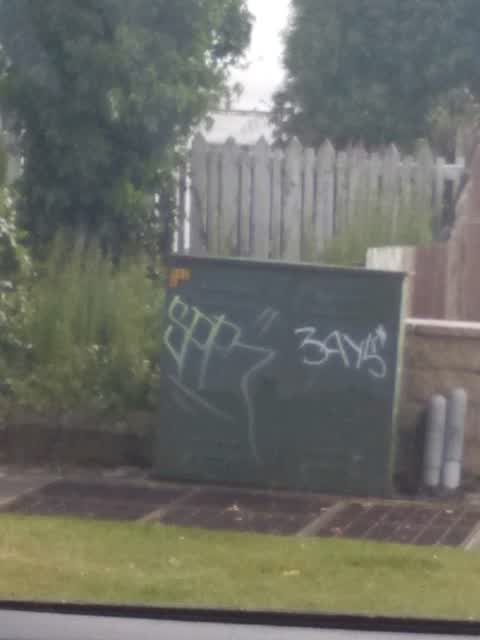 Graffiti, a report photo