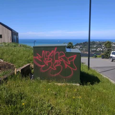 Graffiti, a report photo
