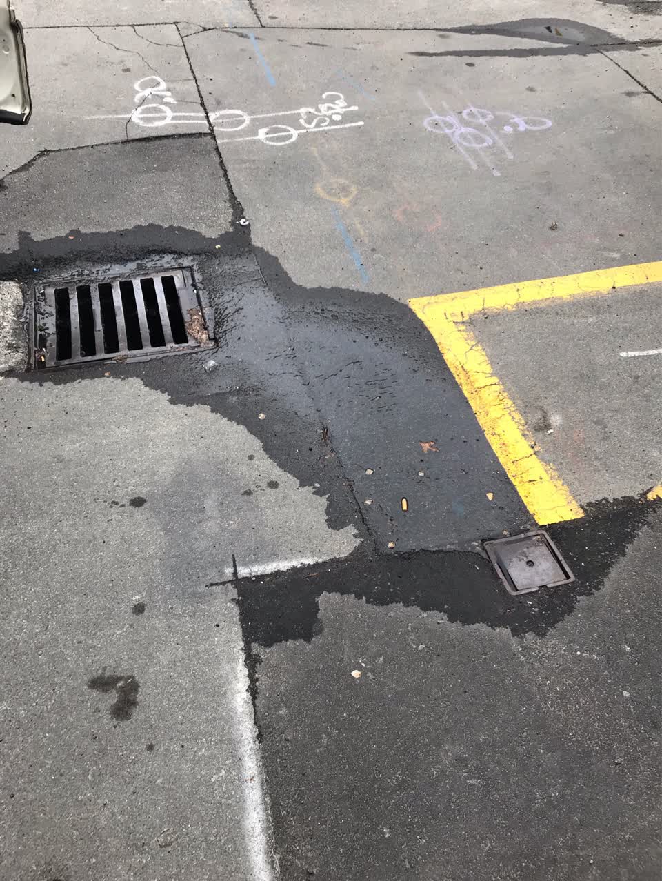 The photograph attached to this water supply report