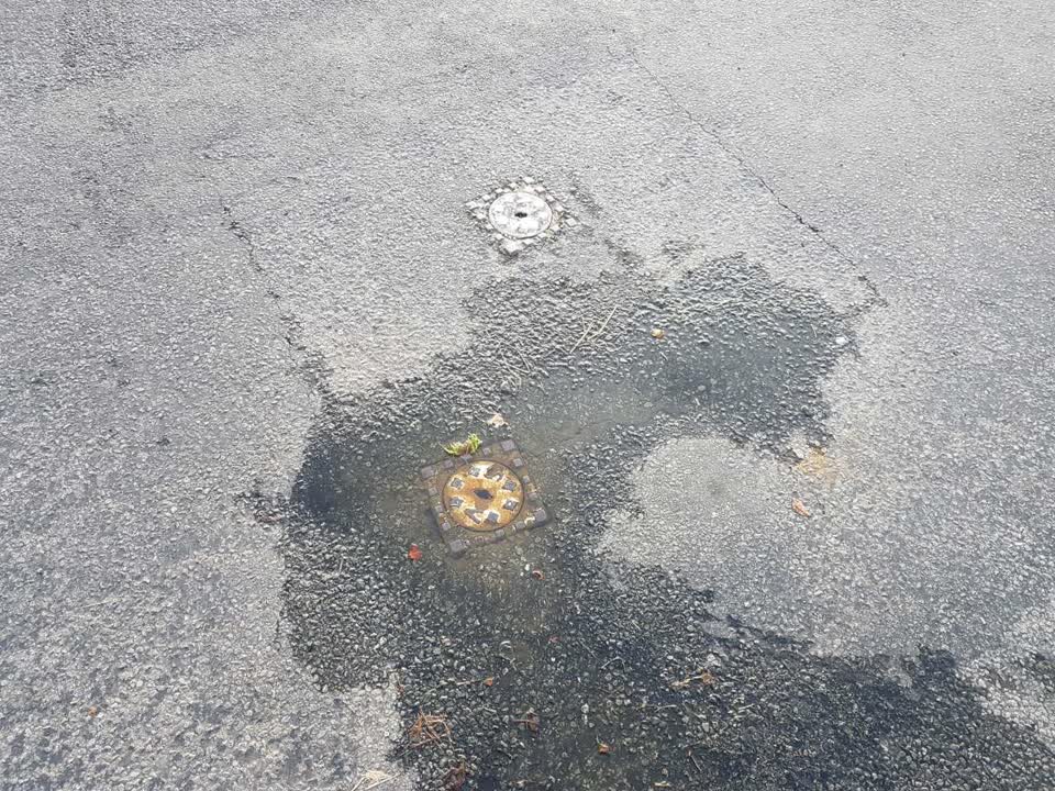 The photograph attached to this water supply report
