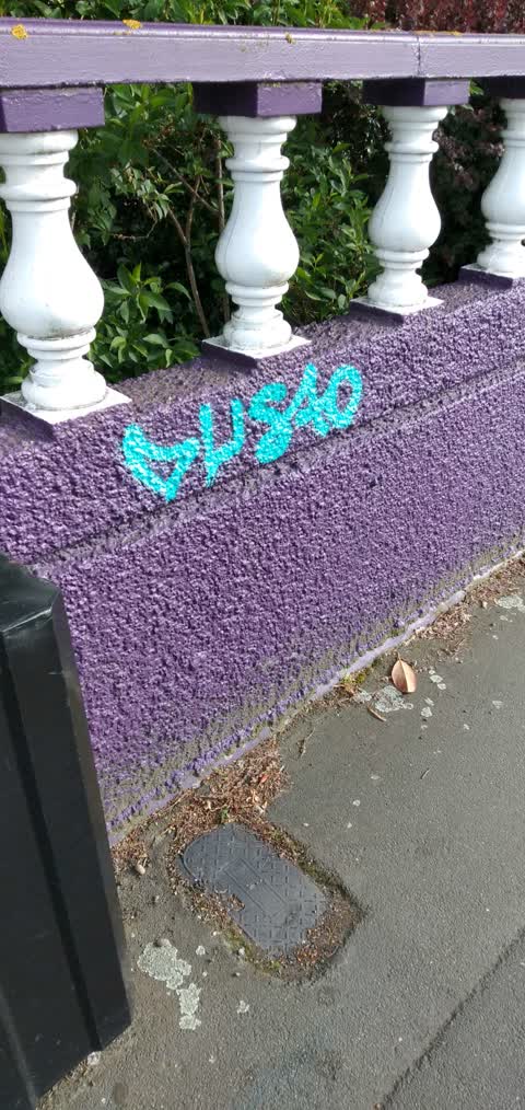 Graffiti, a report photo