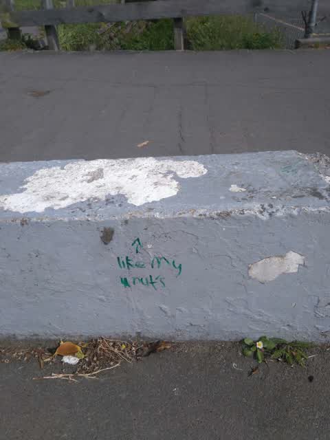 Graffiti, a report photo
