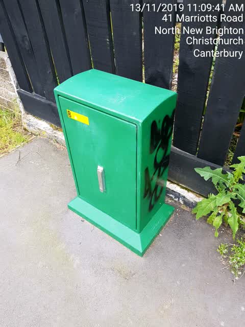 Graffiti, a report photo