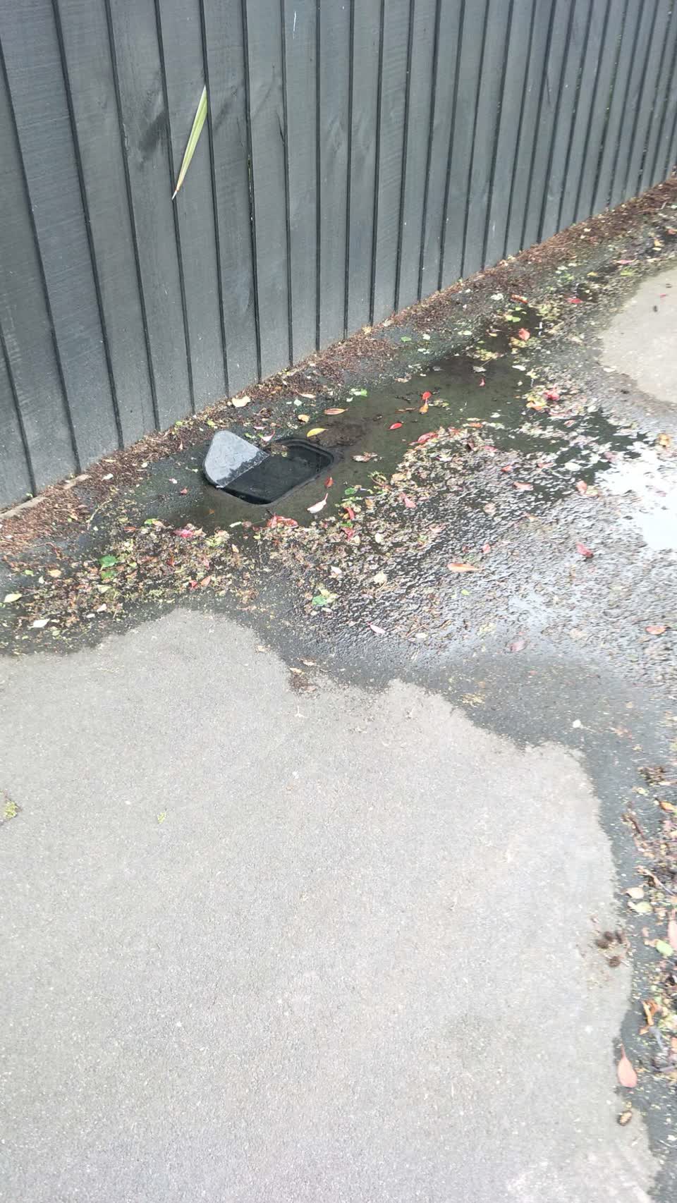 The photograph attached to this water supply report