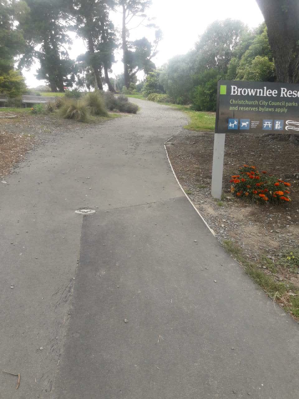 The photograph attached to this parks report