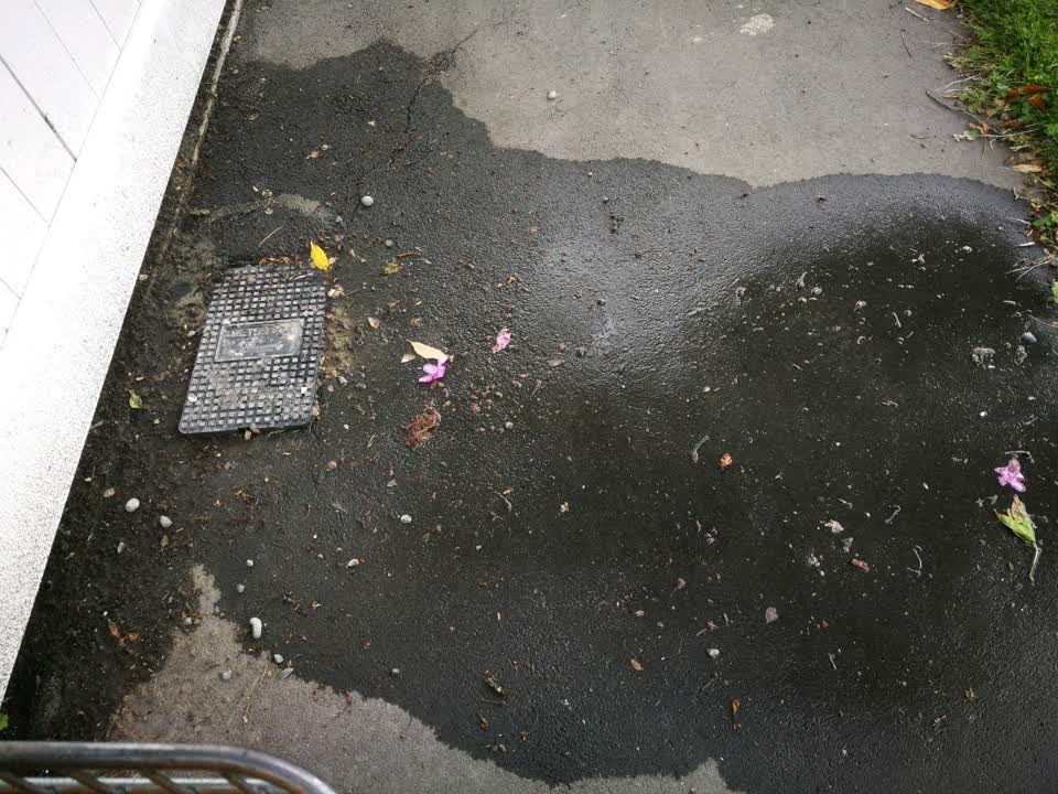 The photograph attached to this water supply report