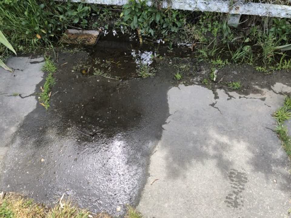 The photograph attached to this water supply report