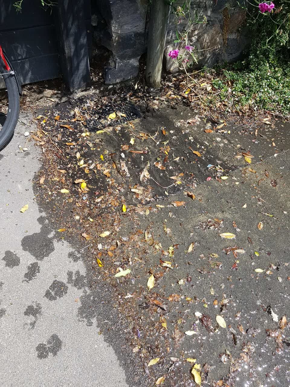 The photograph attached to this water supply report
