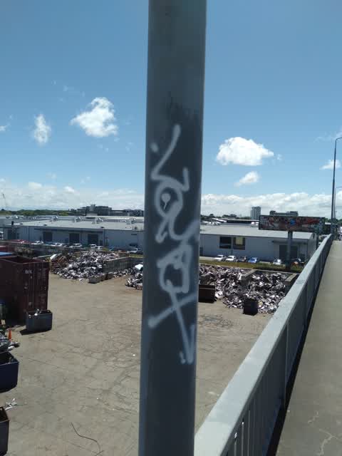 Graffiti, a report photo