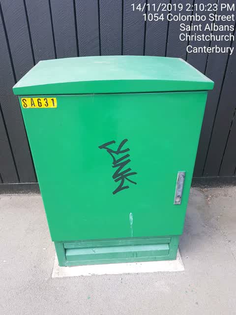 Graffiti — a report photo