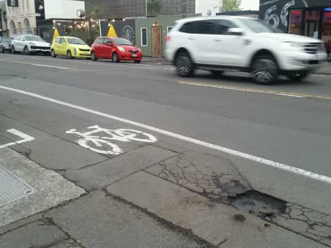 Roading/Streets, a report photo