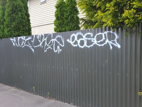 Graffiti — a report photo