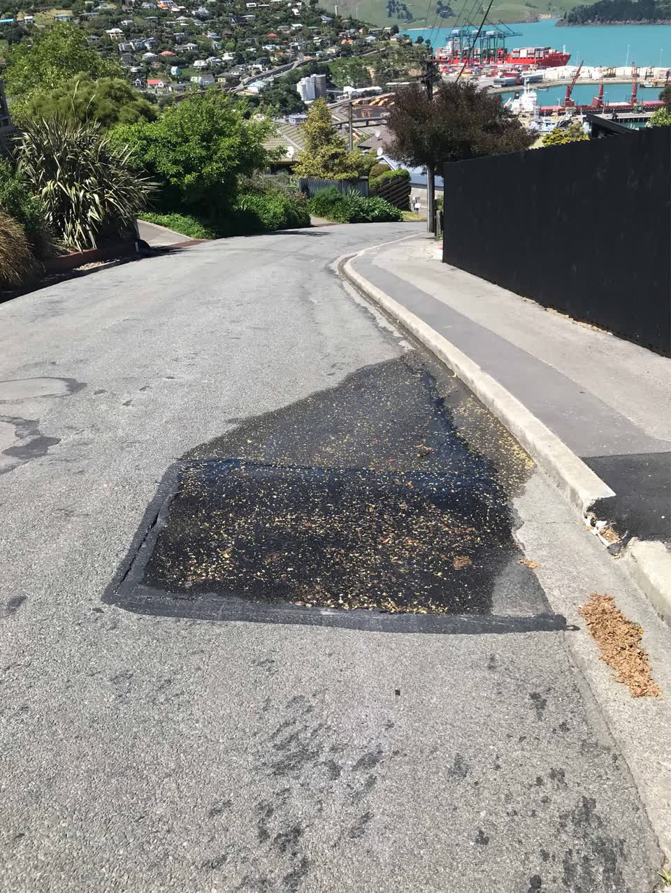 The photograph attached to this water supply report