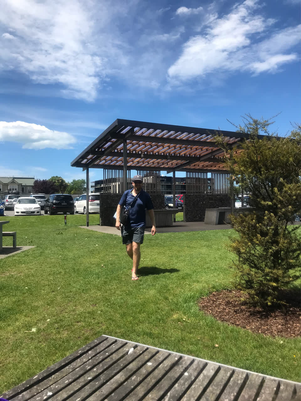 The photograph attached to this parks report