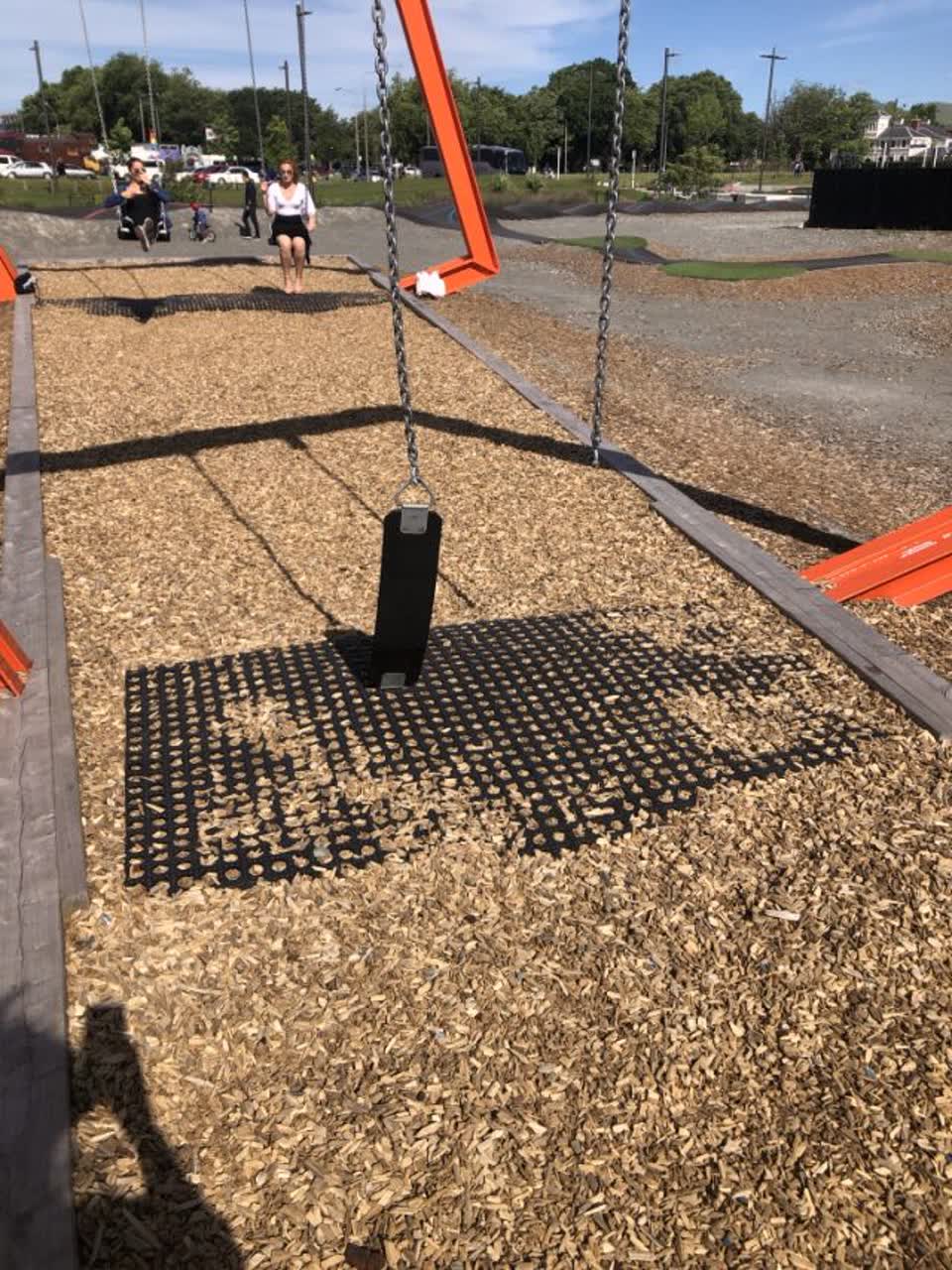 The photograph attached to this parks report