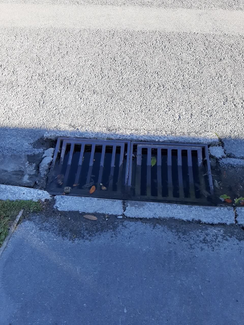 The photograph attached to this wastewater/stormwater report