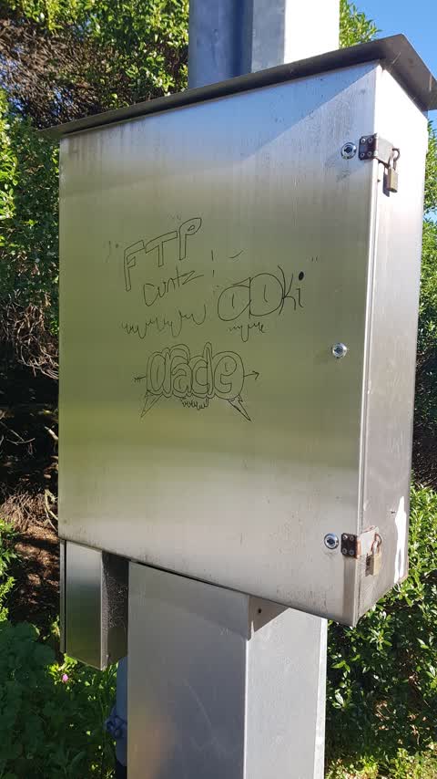 Graffiti, a report photo