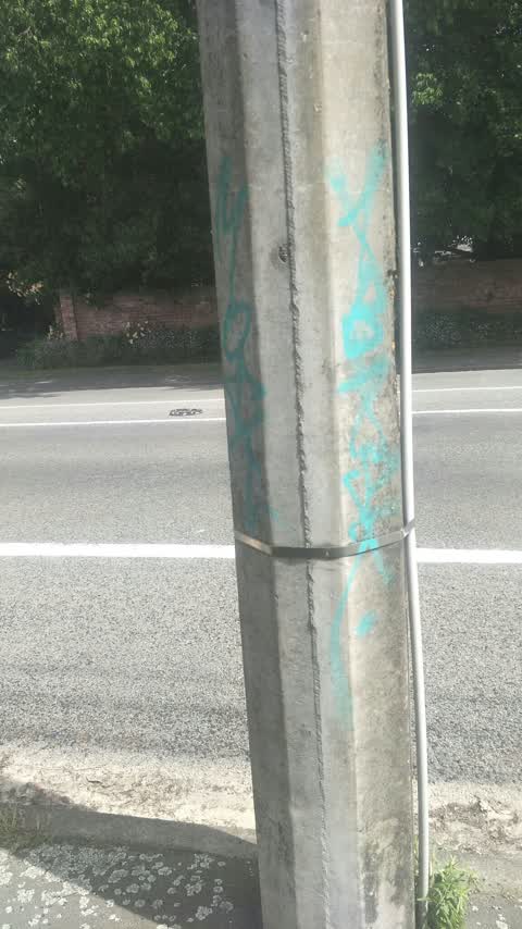 Graffiti, a report photo